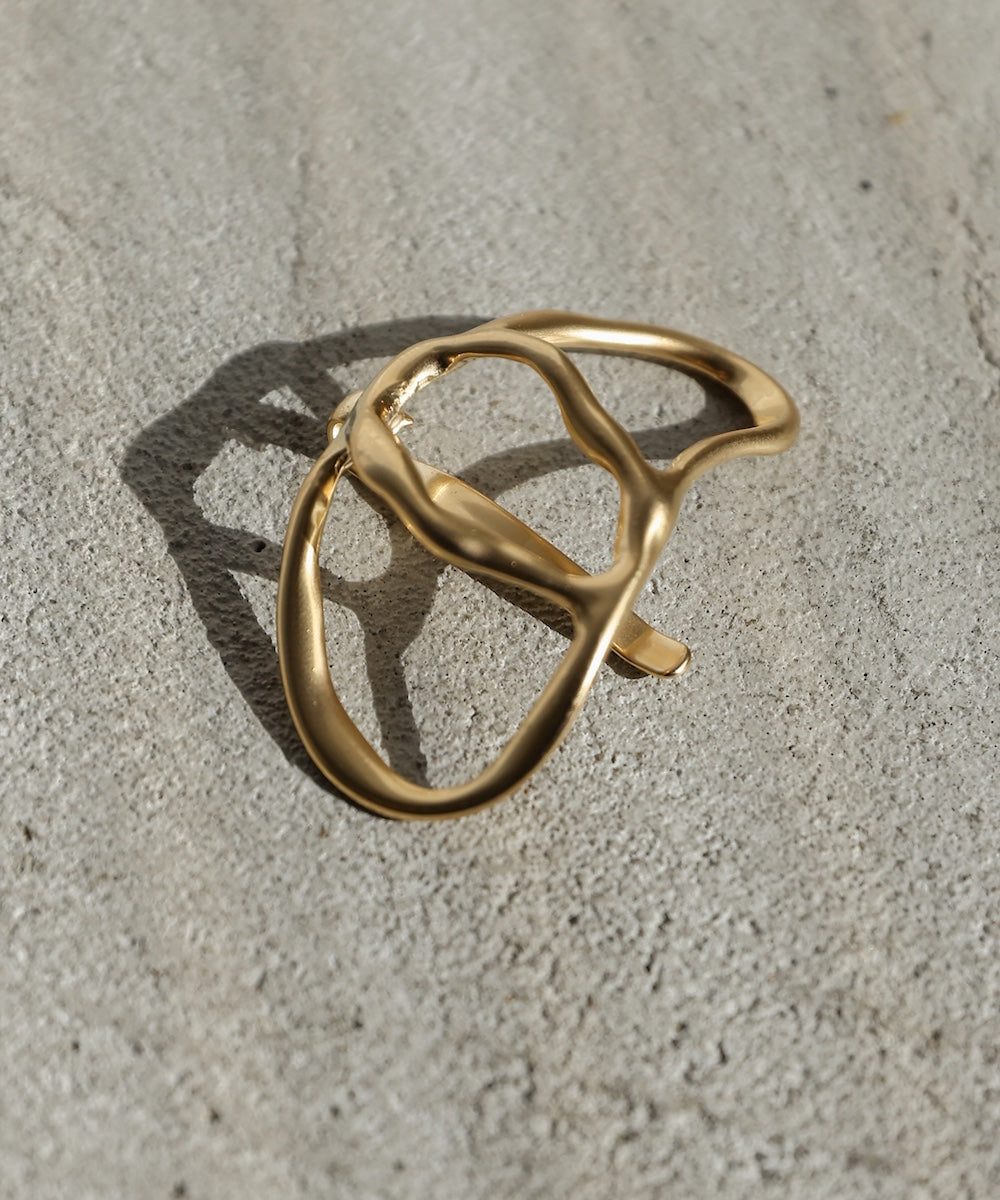 matte metal nuance hair cuff