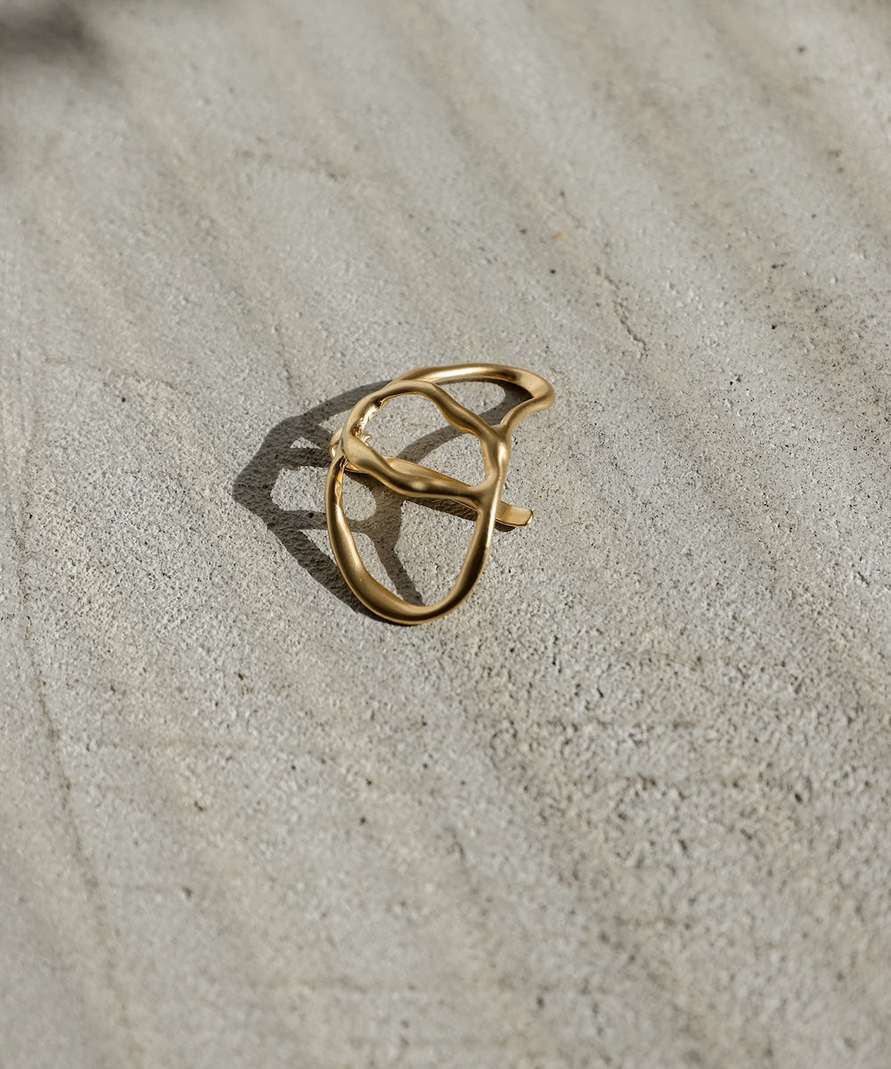 matte metal nuance hair cuff