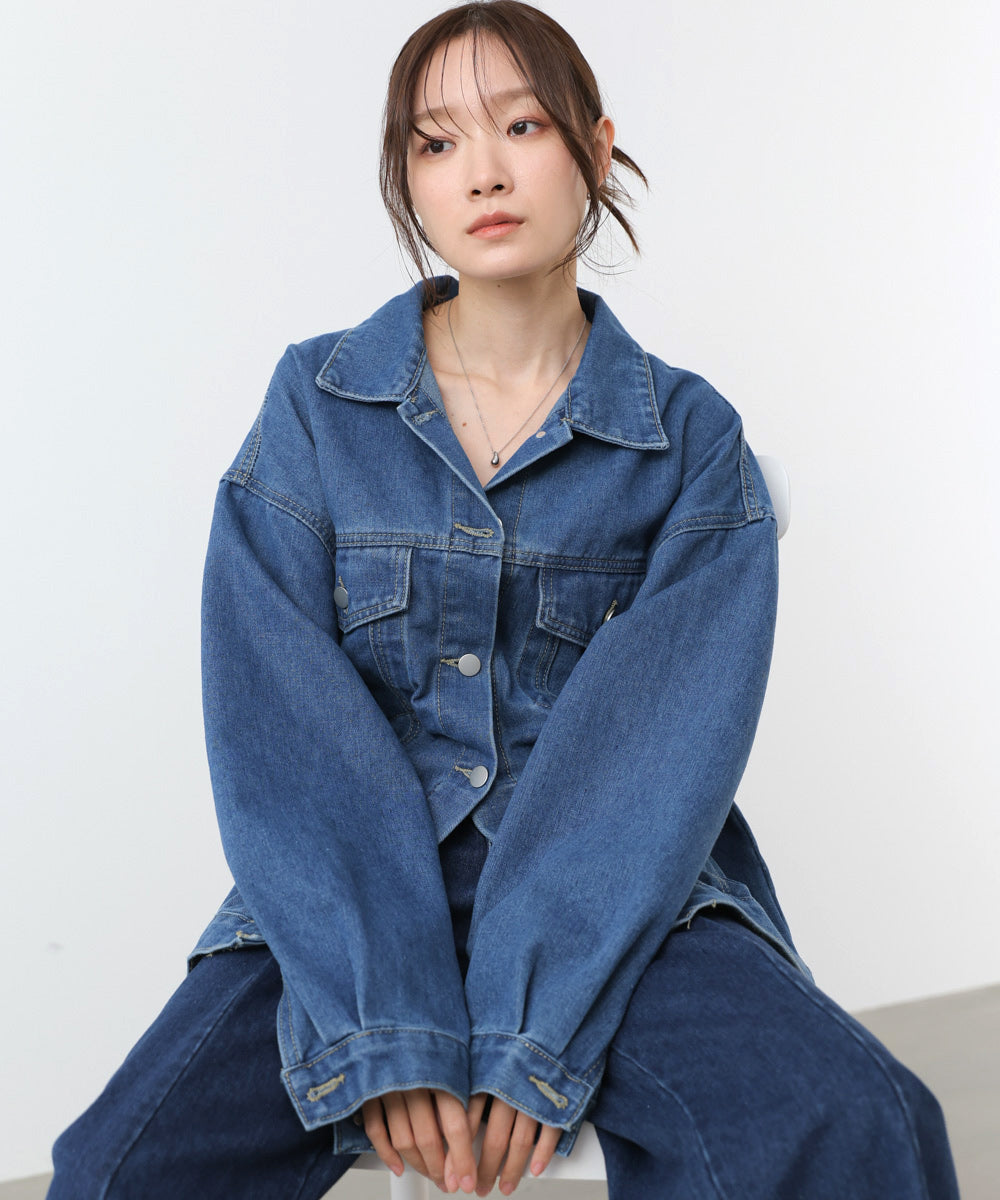 2026SS】ルーズデニムジャケット – Bab