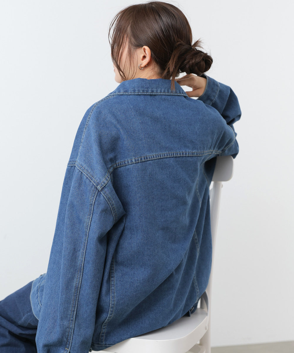 【2026SS】ルーズデニムジャケット