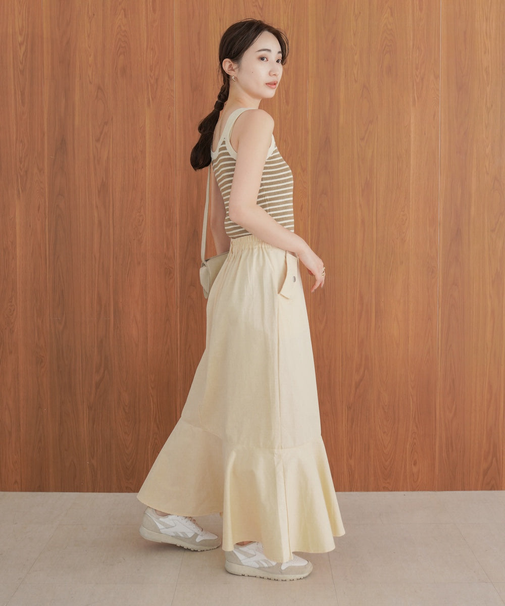 マーメイドツイルスカート