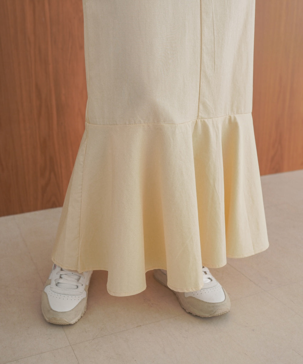 マーメイドツイルスカート