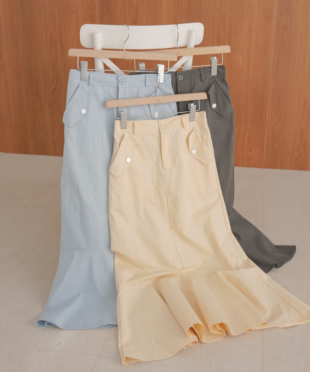 マーメイドツイルスカート