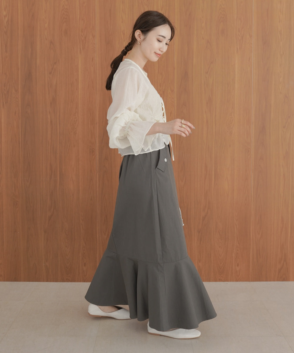 マーメイドツイルスカート