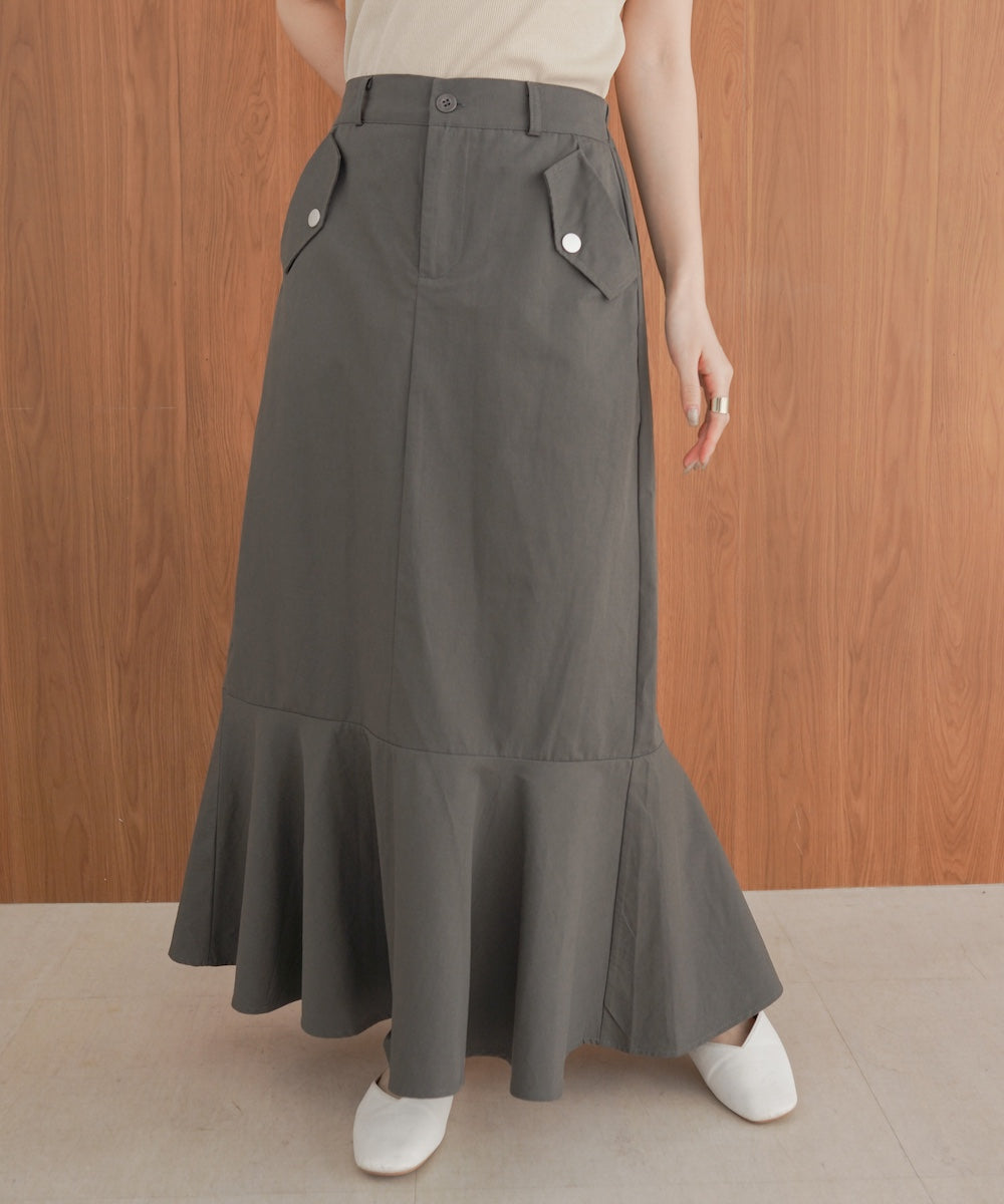 マーメイドツイルスカート
