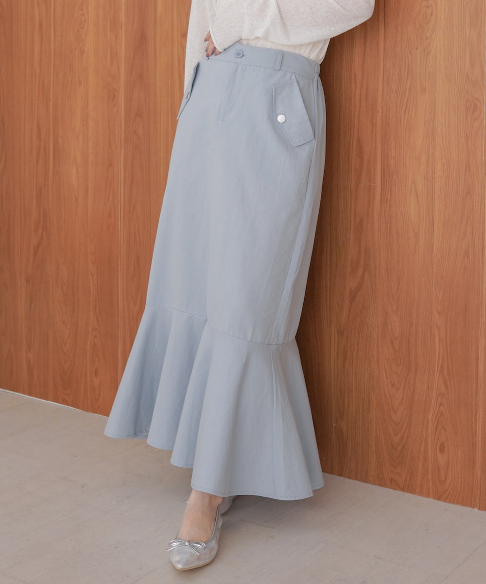 マーメイドツイルスカート