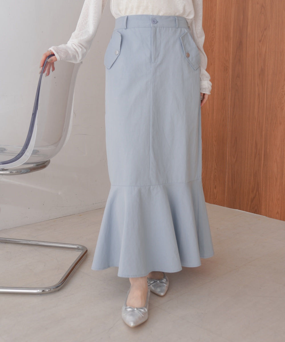 マーメイドツイルスカート