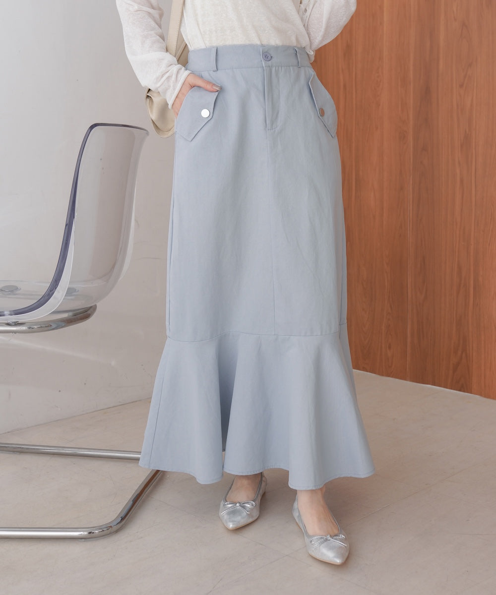 マーメイドツイルスカート