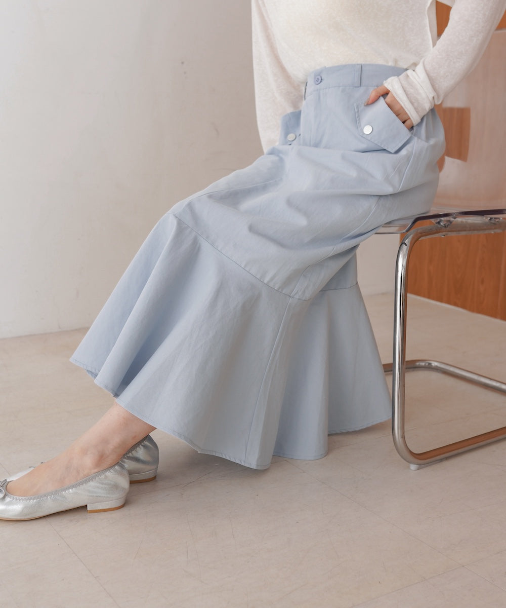 マーメイドツイルスカート