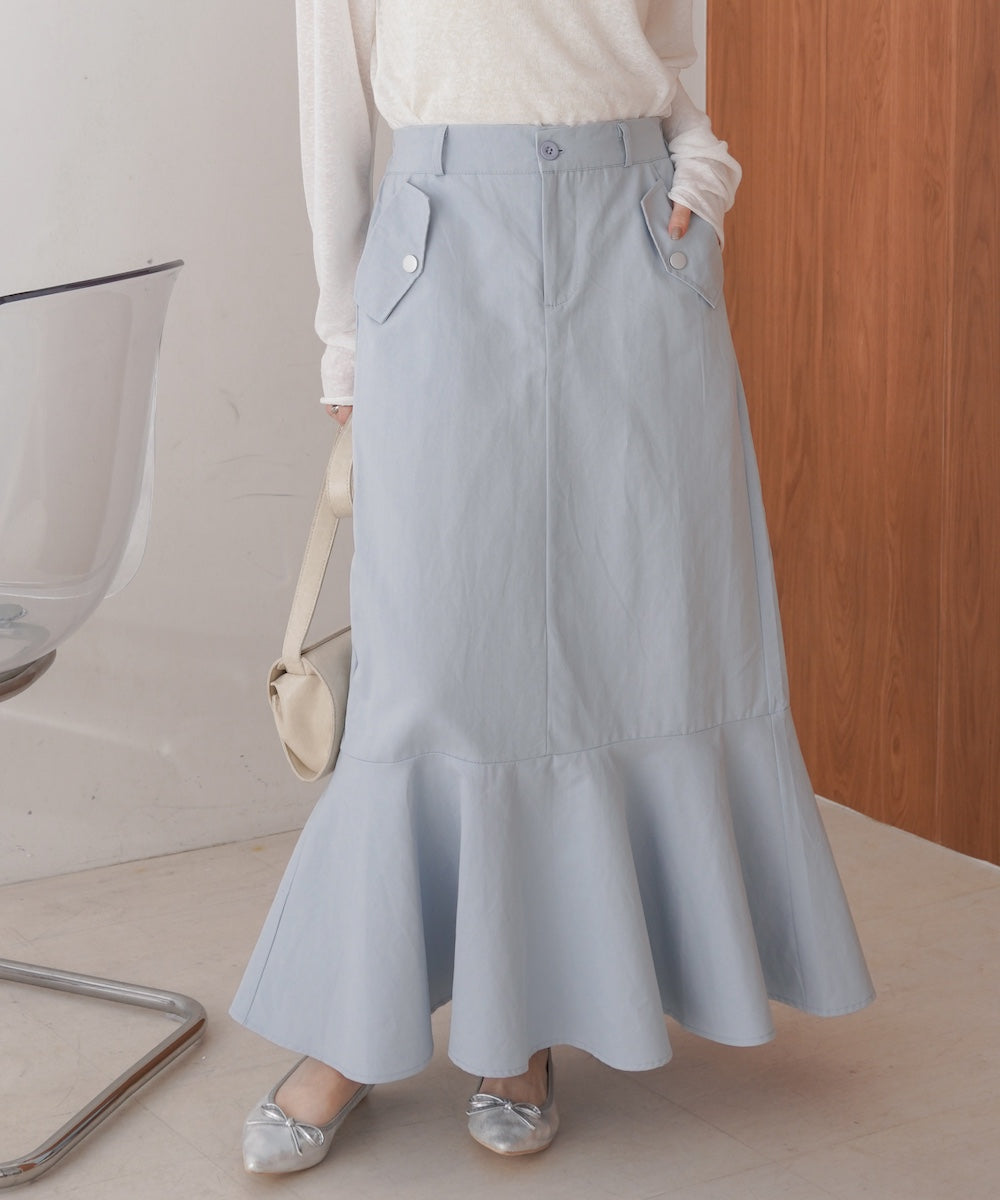 マーメイドツイルスカート