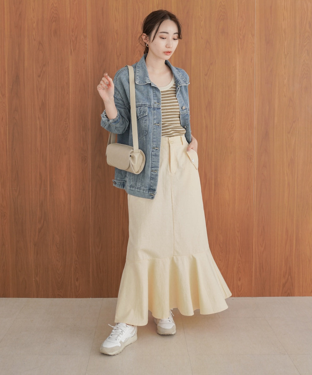 マーメイドツイルスカート