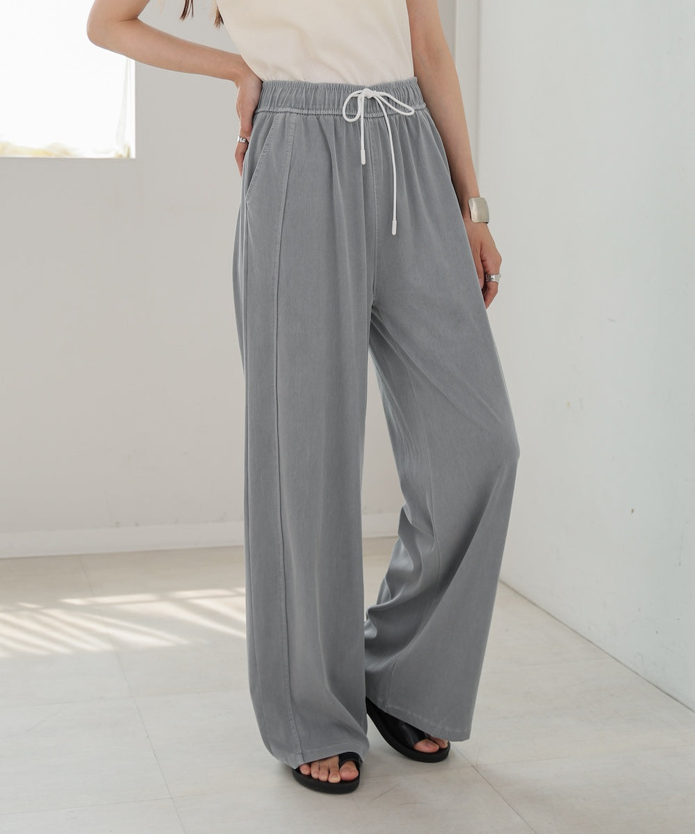 デニムリラックスパンツ