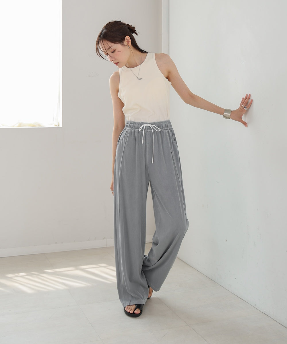 デニムリラックスパンツ