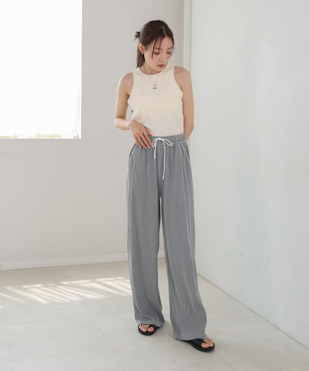 デニムリラックスパンツ