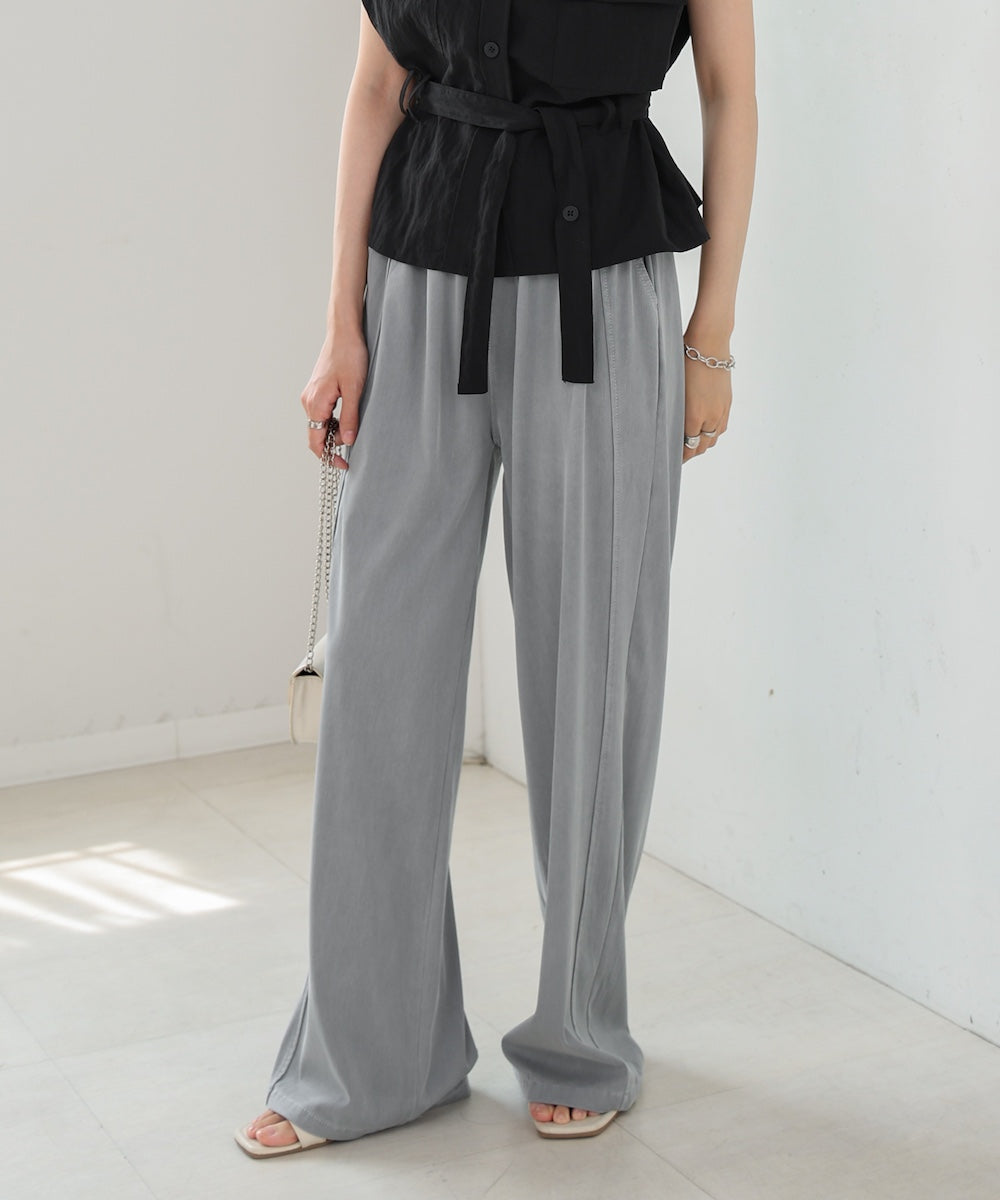 デニムリラックスパンツ