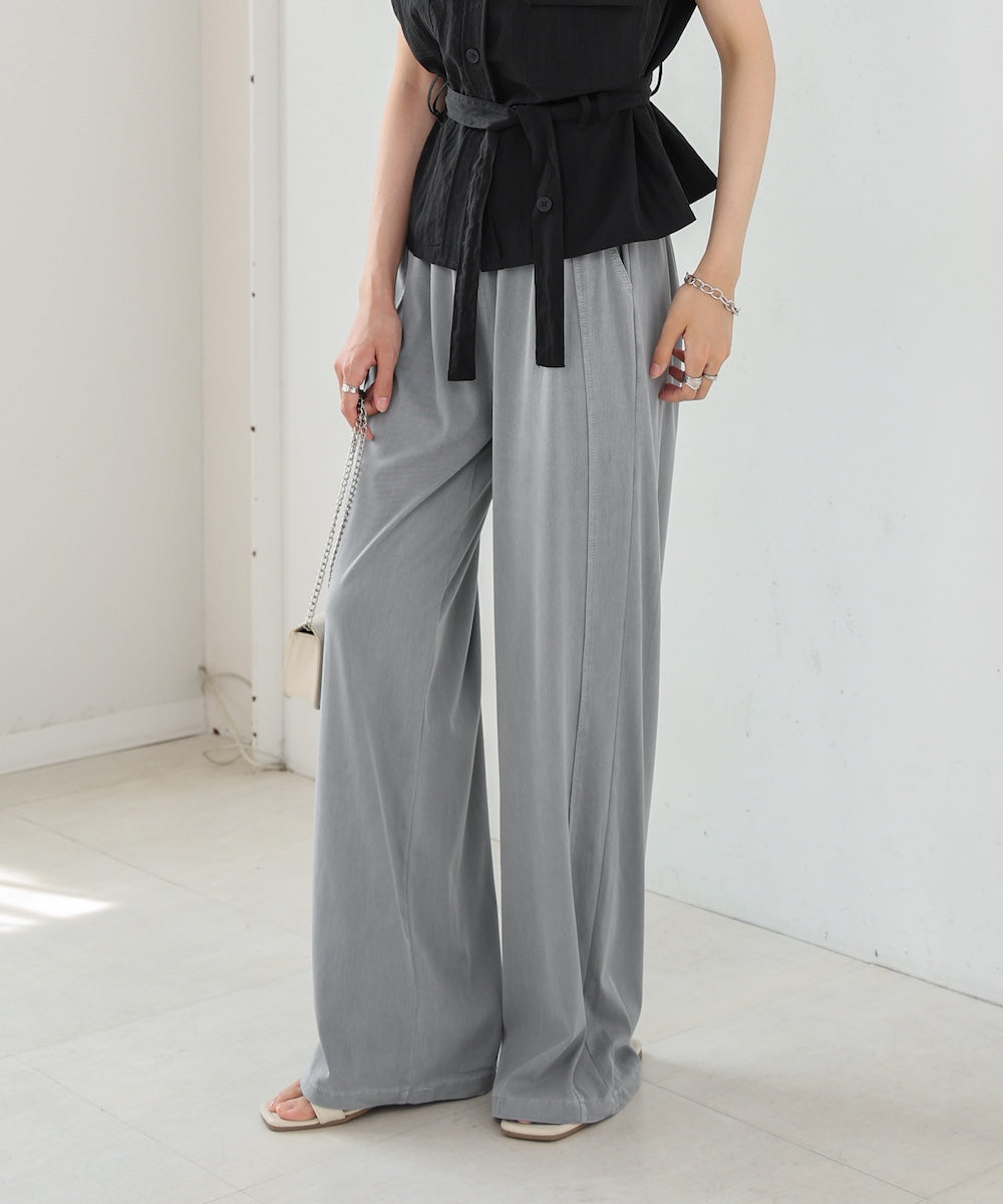 デニムリラックスパンツ