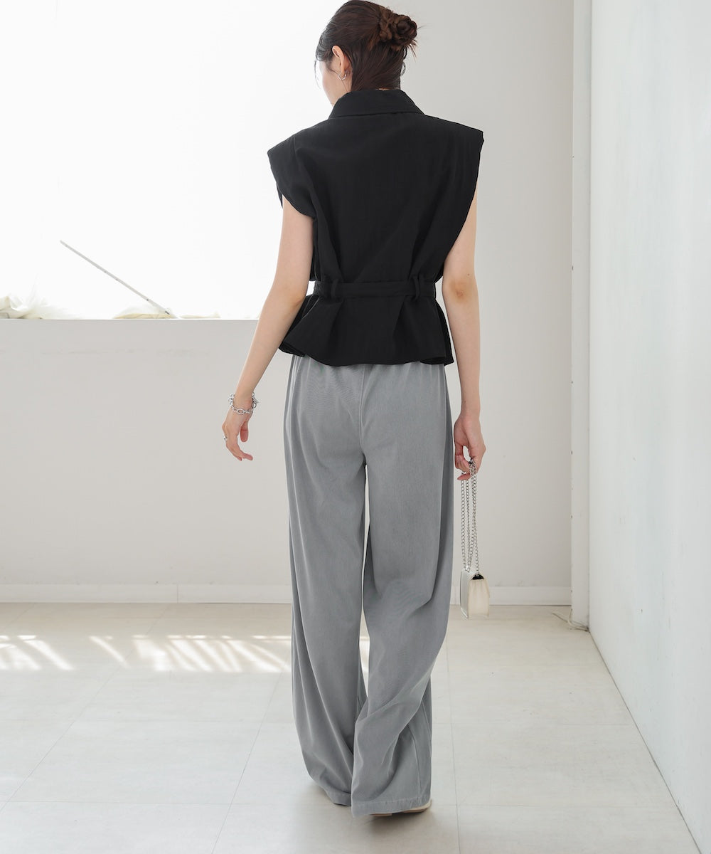 デニムリラックスパンツ