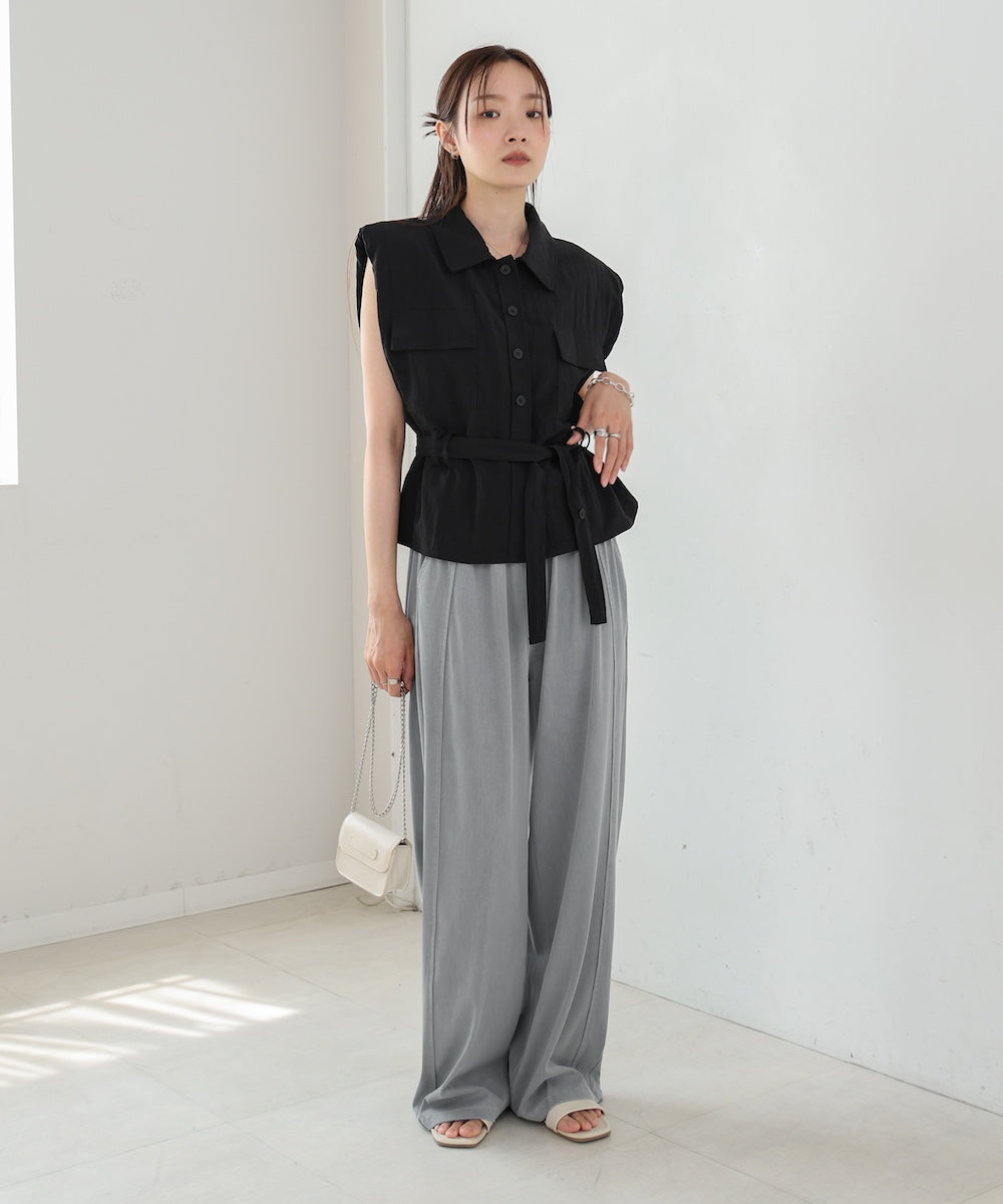 デニムリラックスパンツ