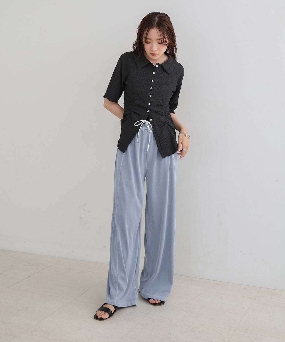 デニムリラックスパンツ