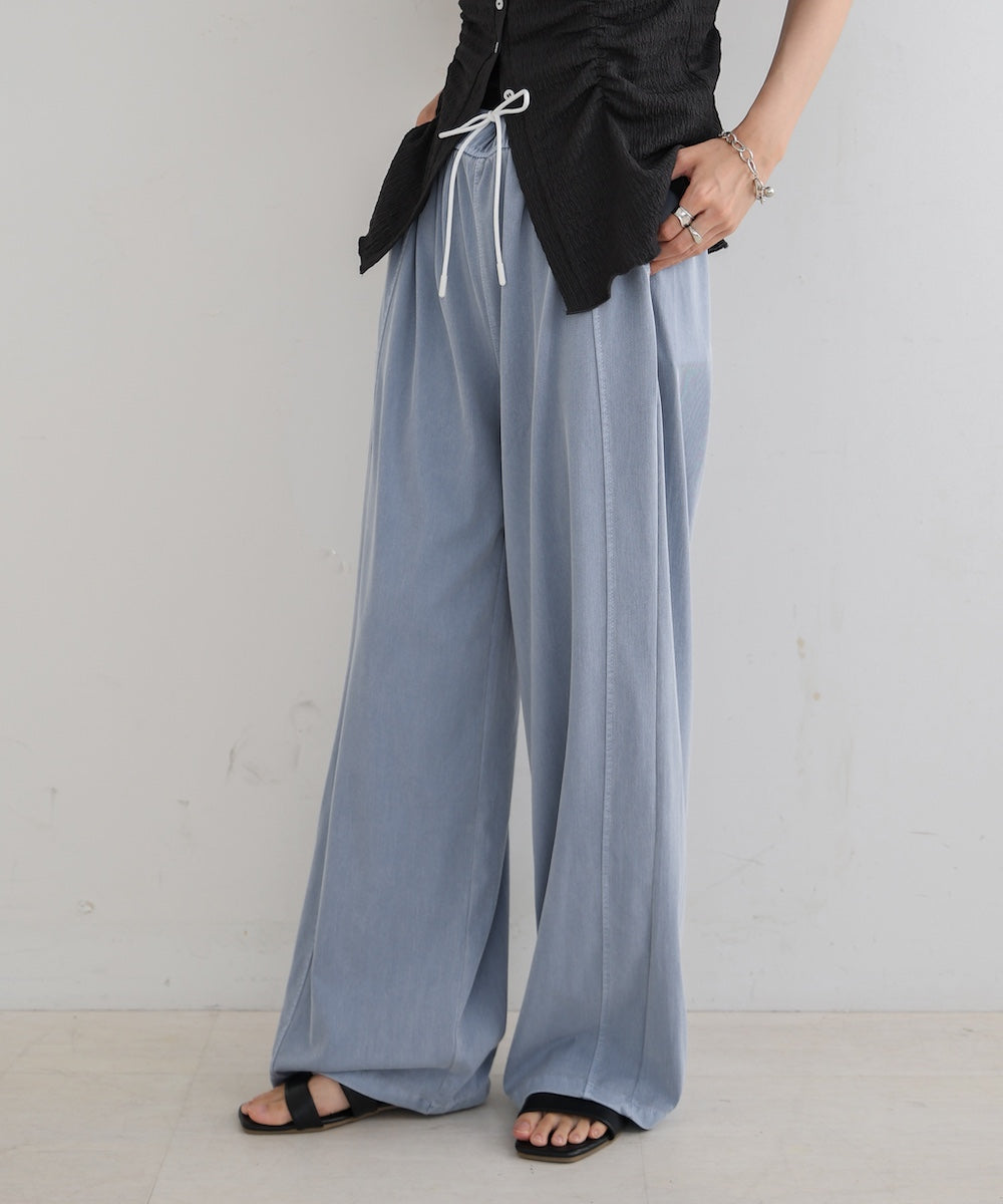 デニムリラックスパンツ