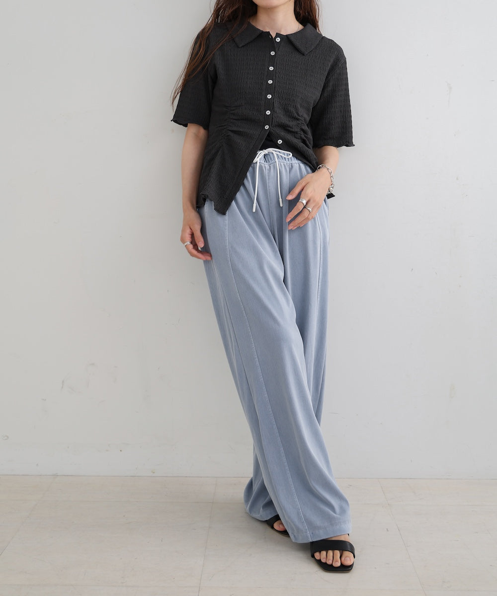 デニムリラックスパンツ