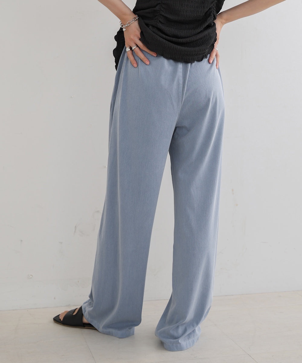 デニムリラックスパンツ