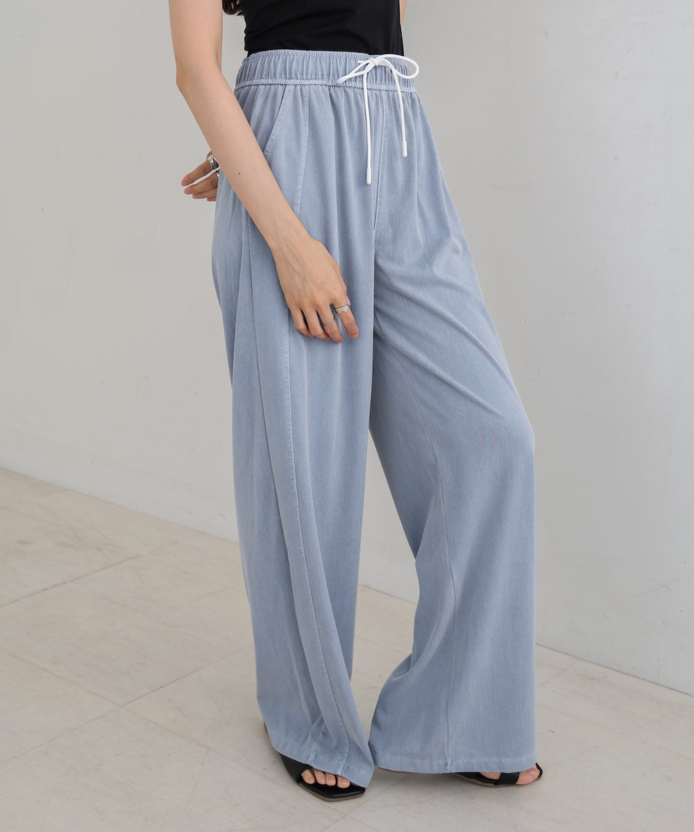 デニムリラックスパンツ