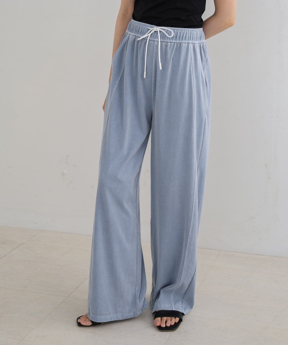 デニムリラックスパンツ