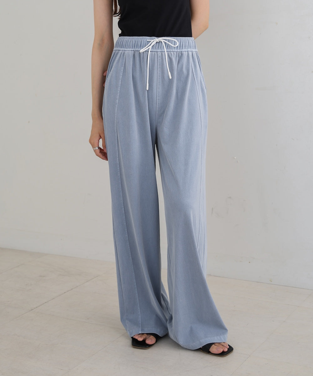 デニムリラックスパンツ