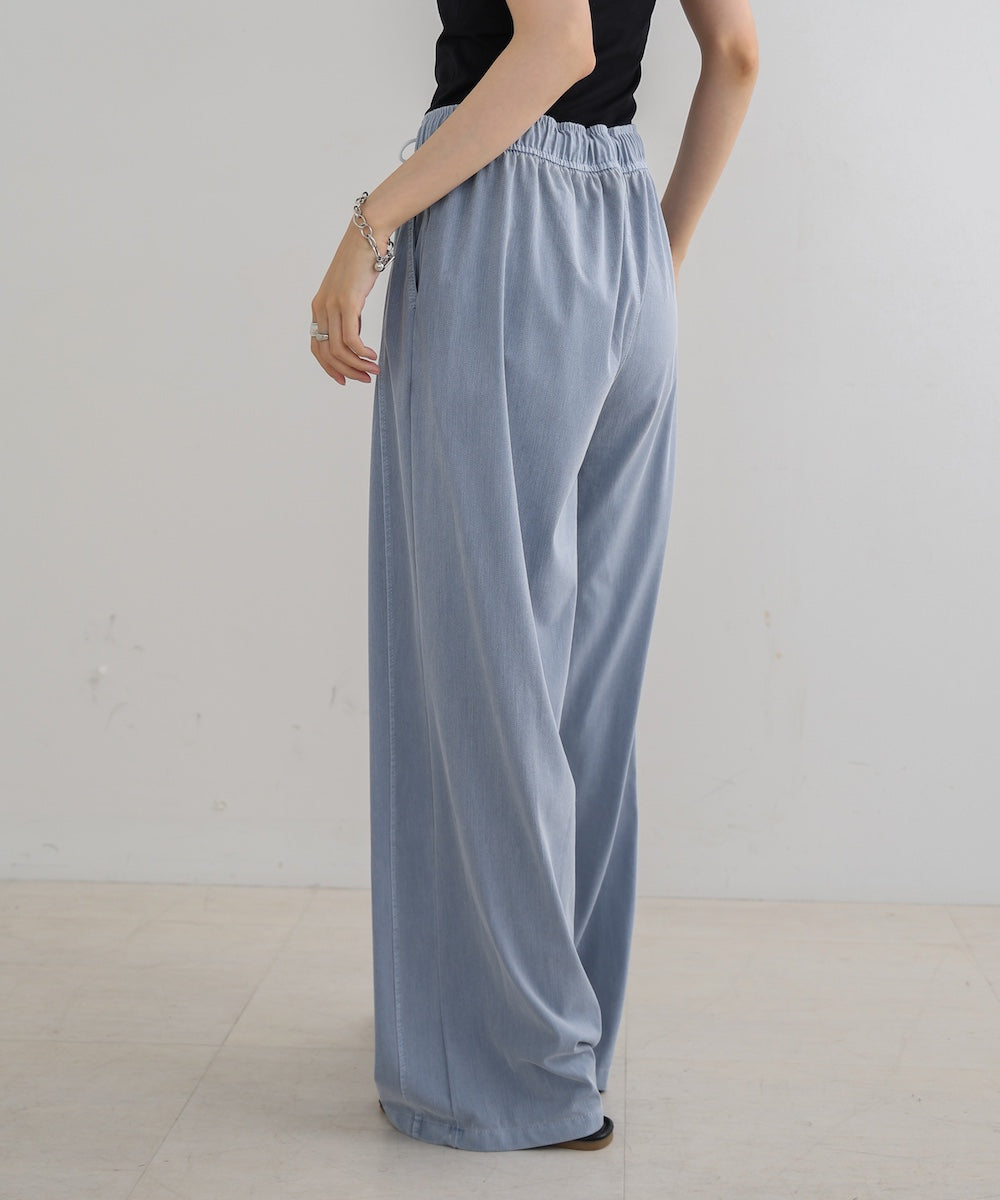 デニムリラックスパンツ