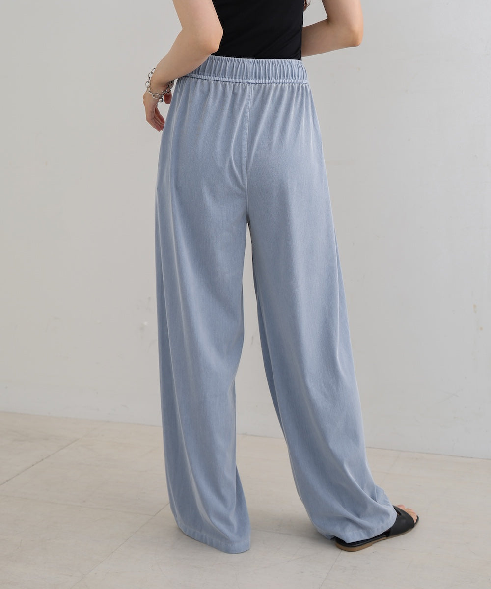 デニムリラックスパンツ