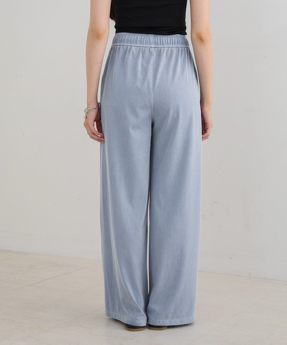 デニムリラックスパンツ