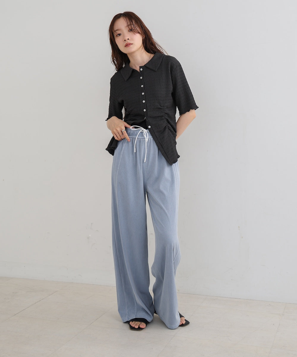 デニムリラックスパンツ