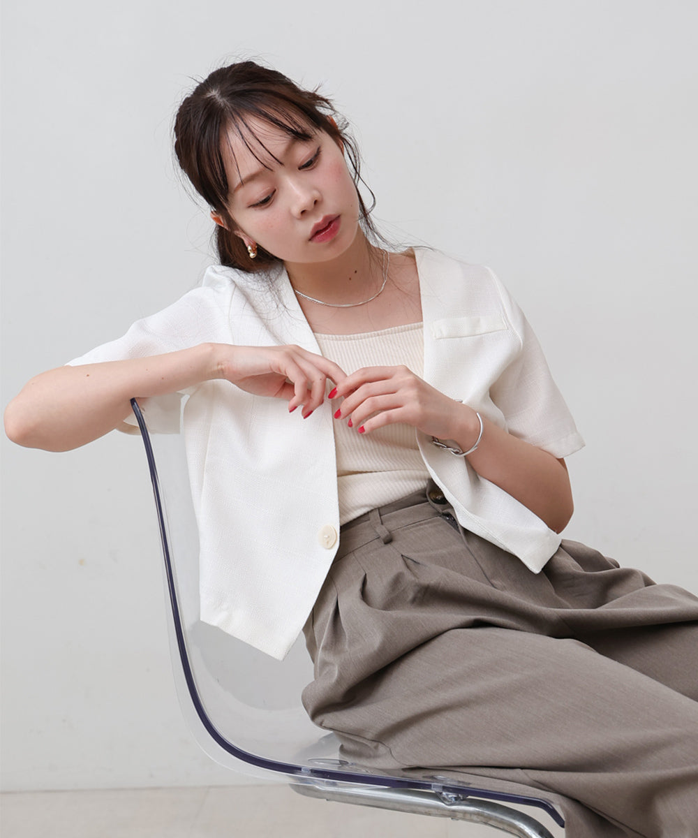 サマーツイードジャケット