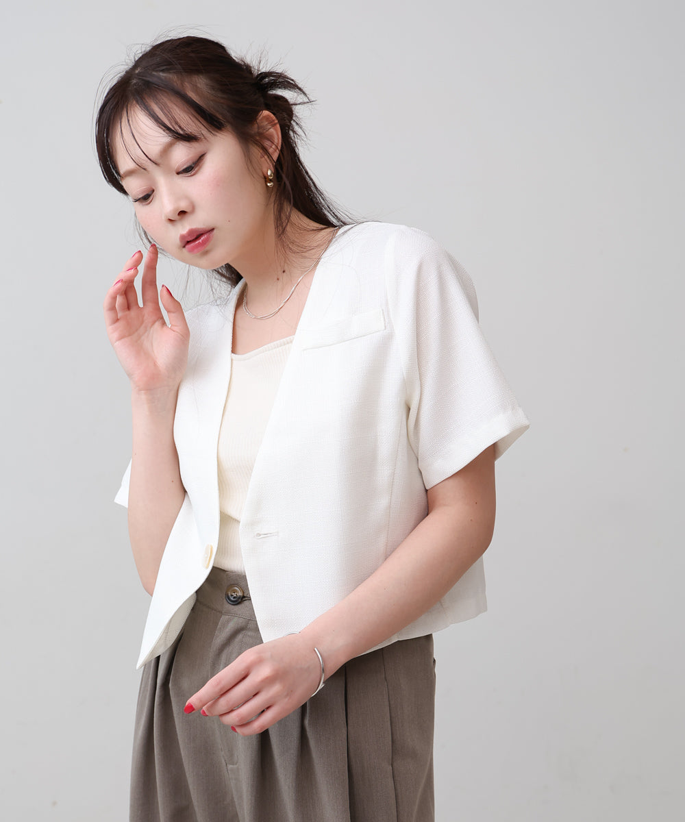 サマーツイードジャケット