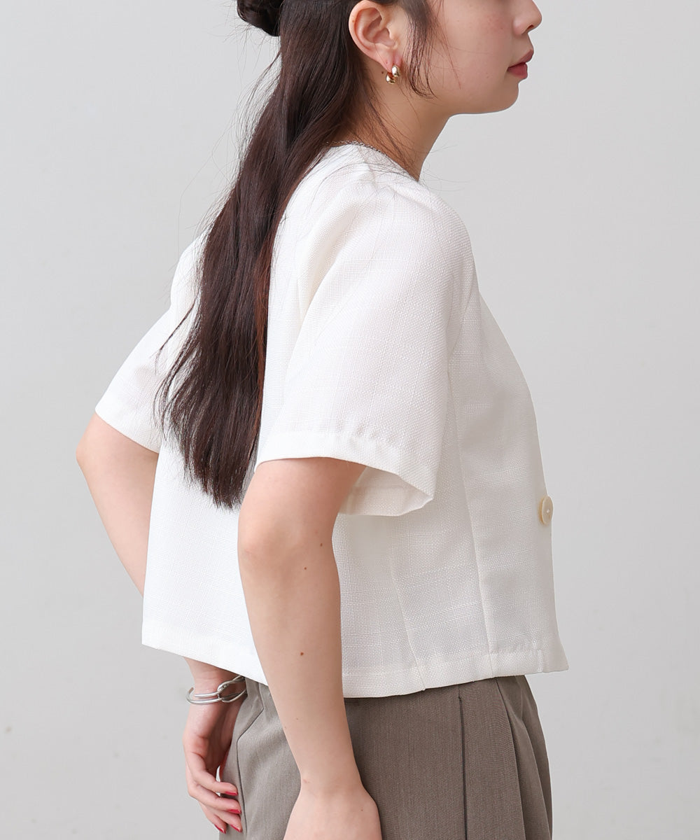 サマーツイードジャケット