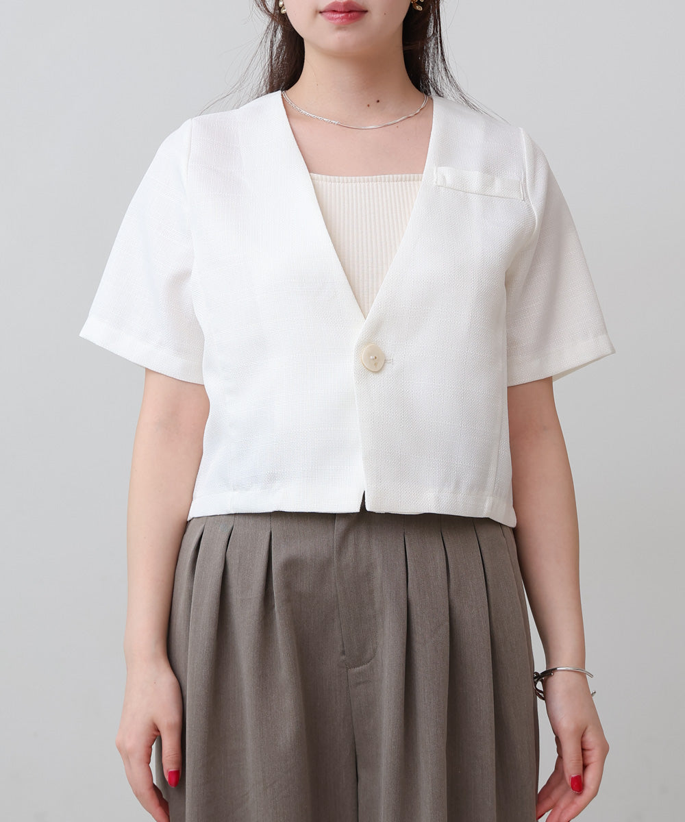 サマーツイードジャケット