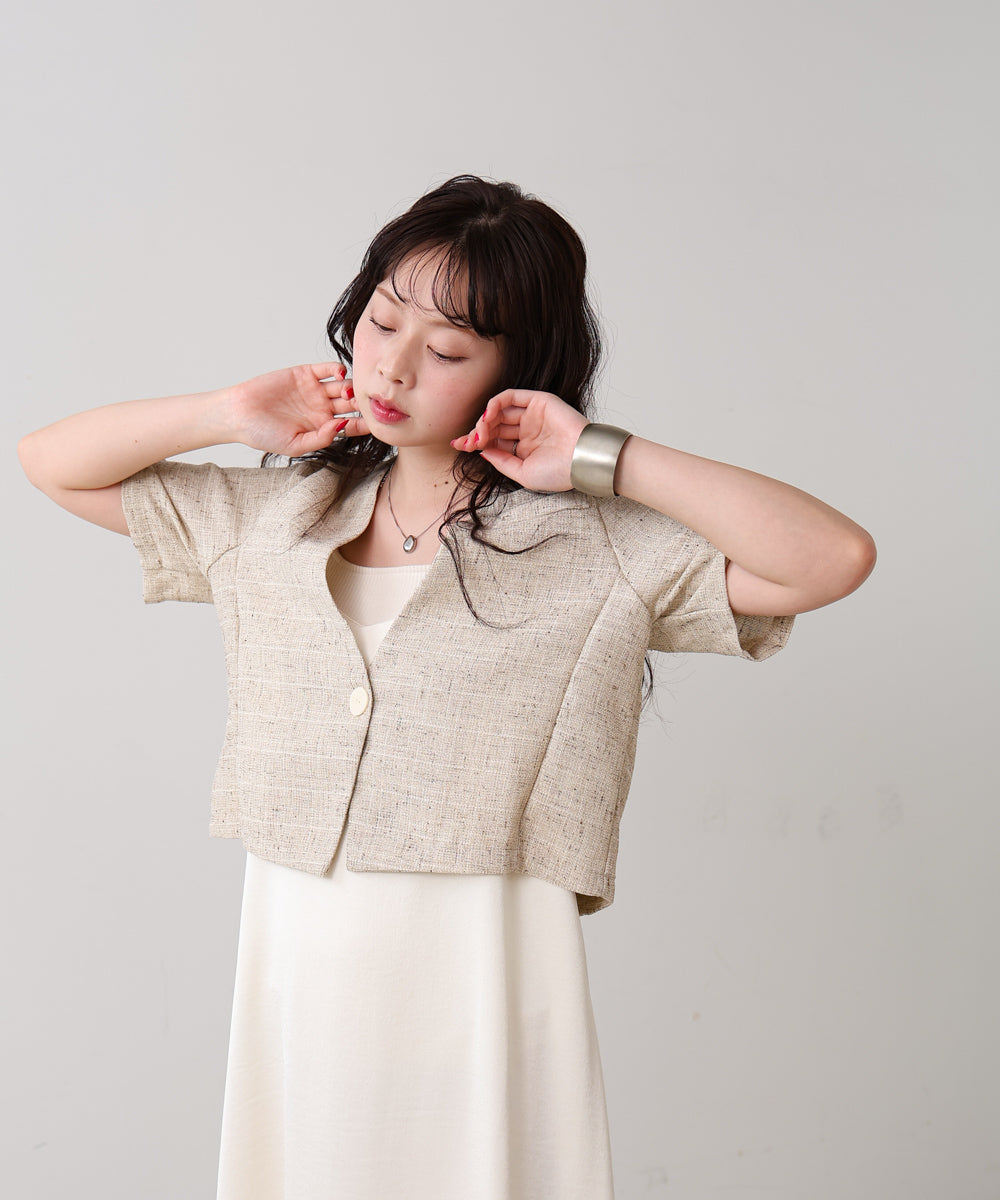 サマーツイードジャケット