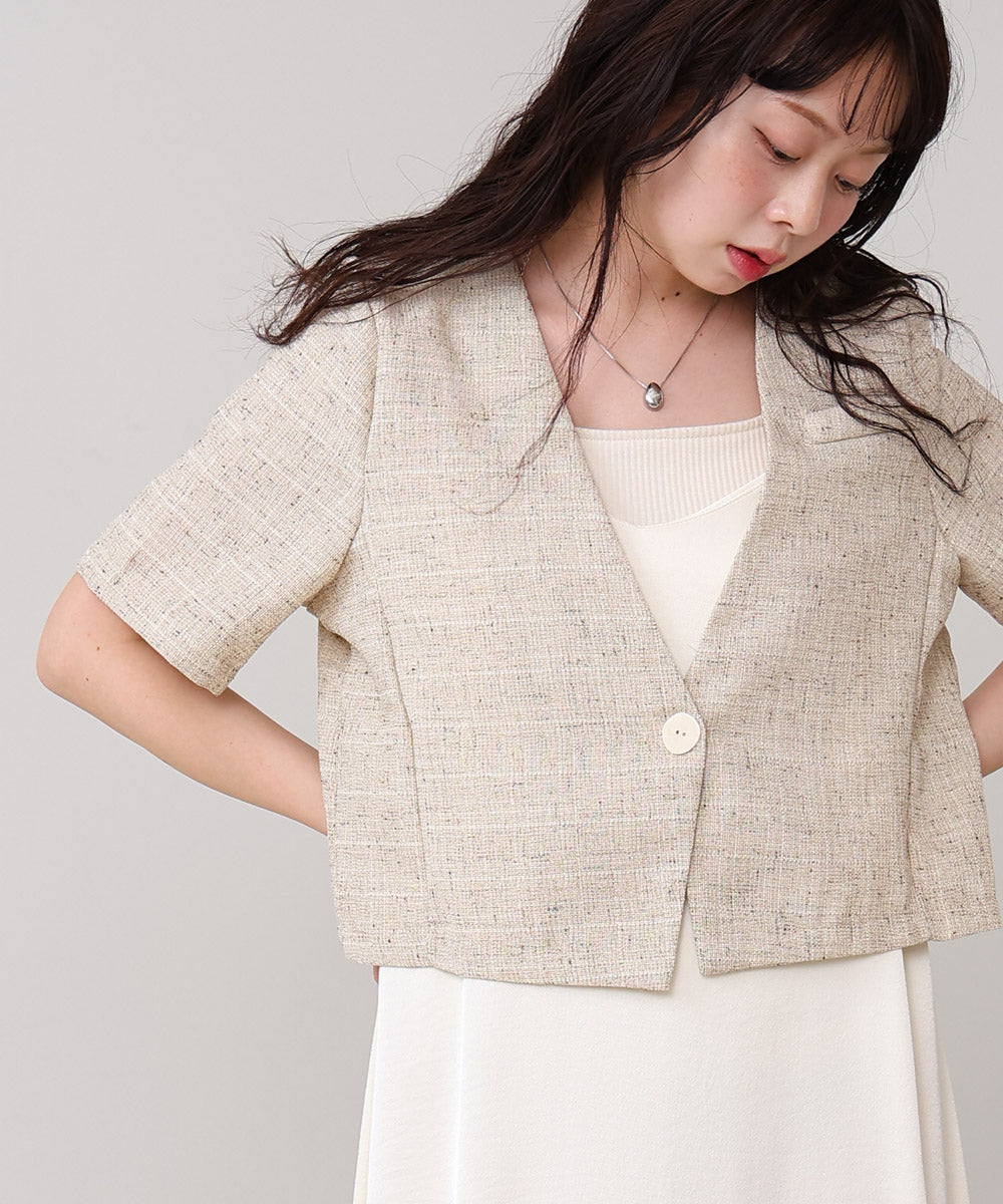 サマーツイードジャケット