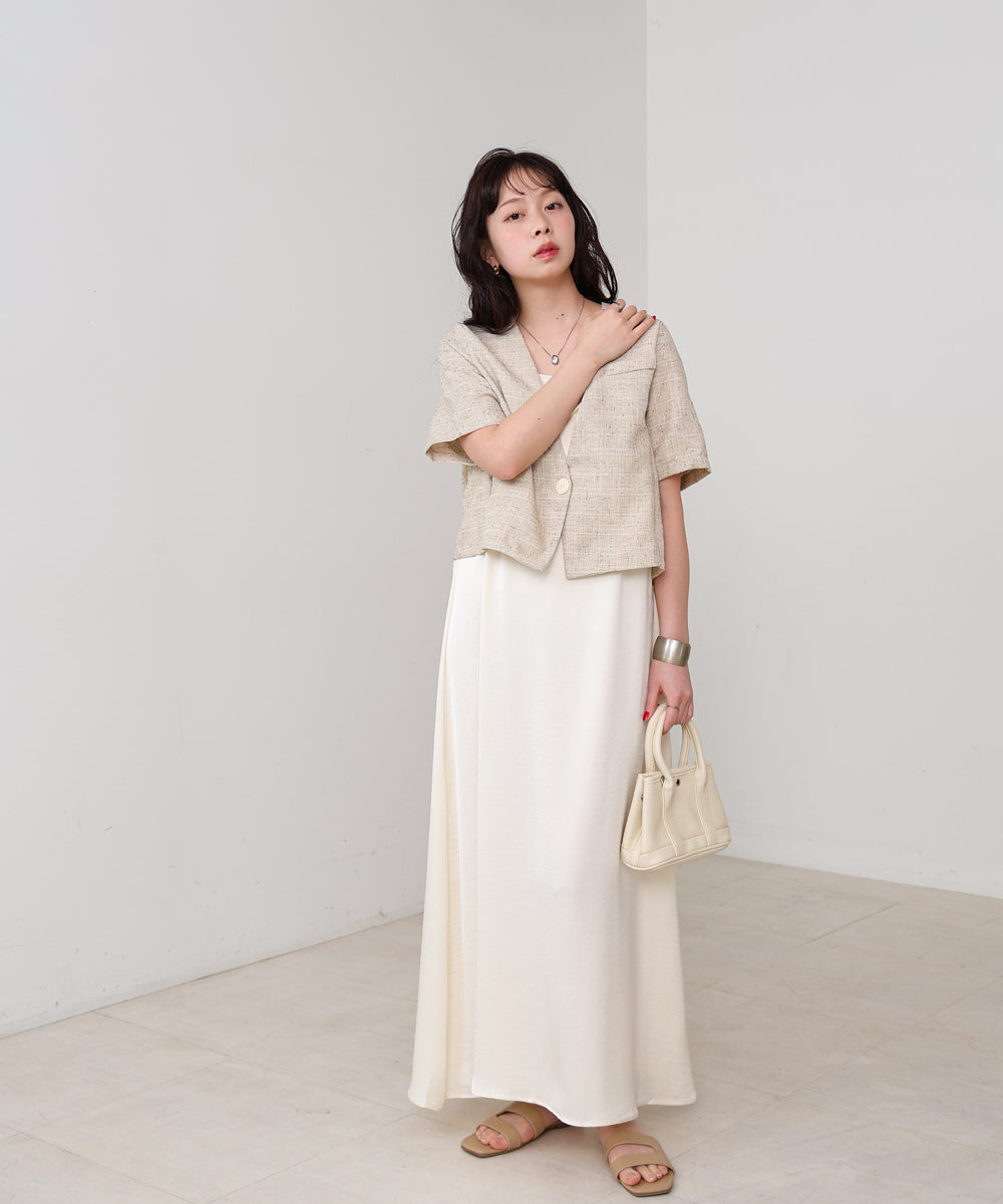 サマーツイードジャケット