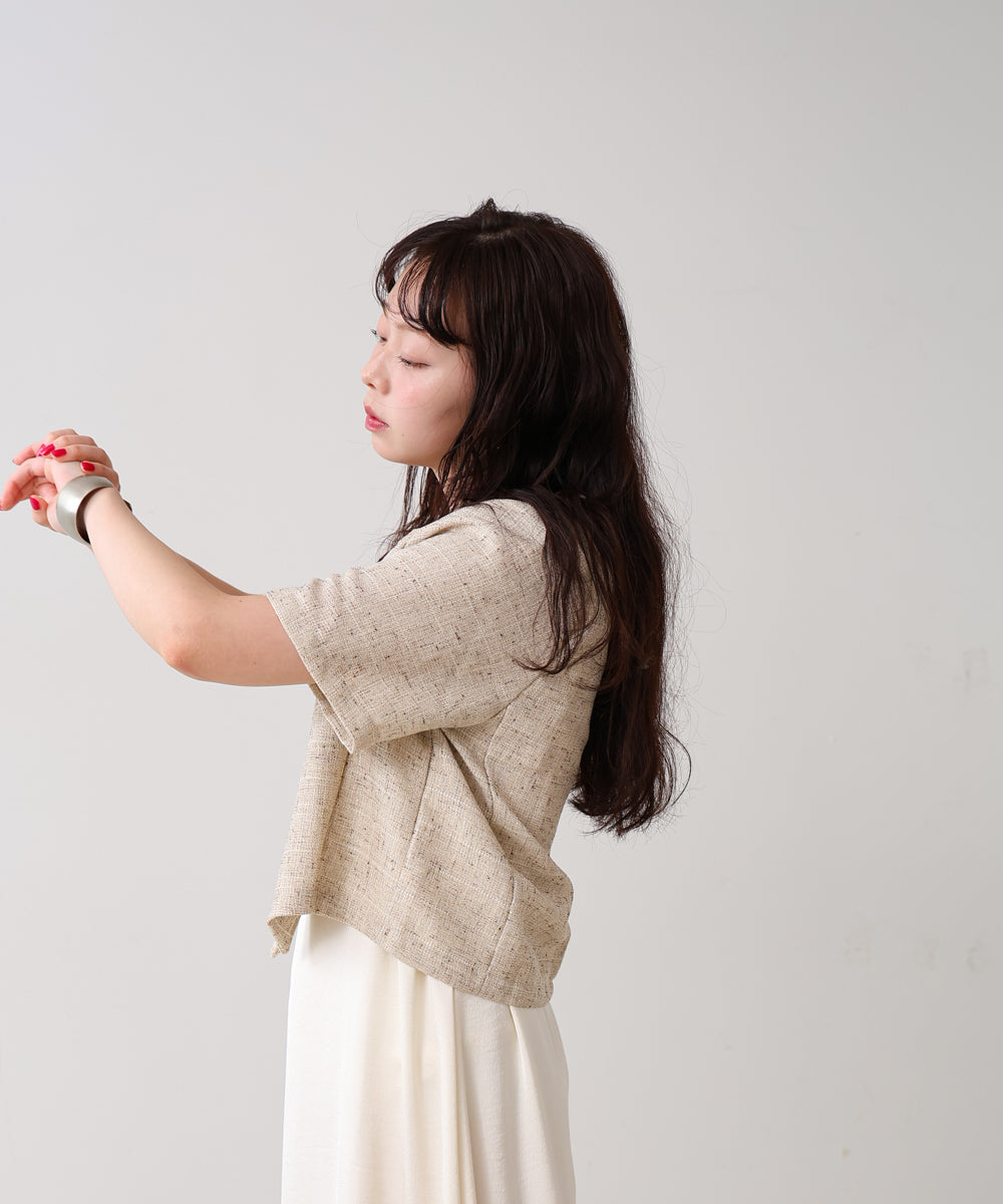 サマーツイードジャケット