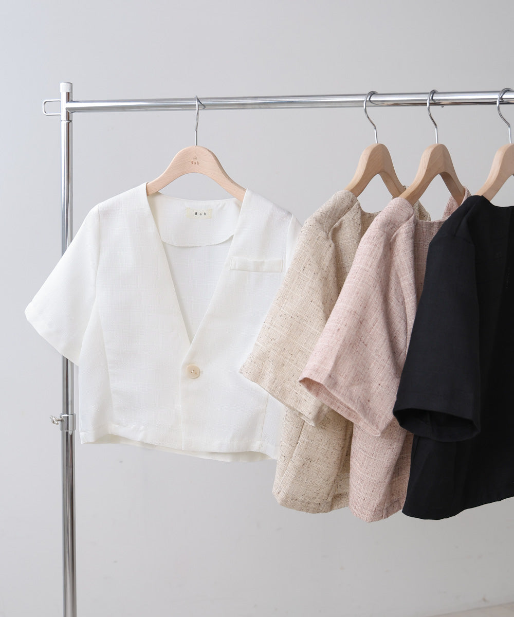 サマーツイードジャケット