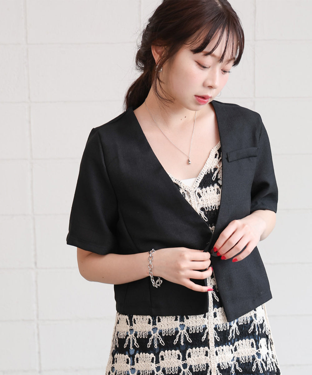 サマーツイードジャケット