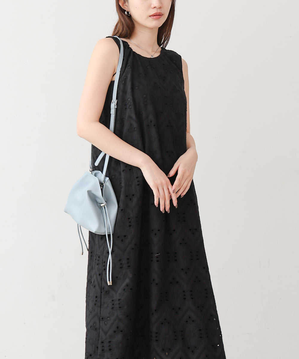 【S・Mサイズ展開】コットン刺繍ワンピース