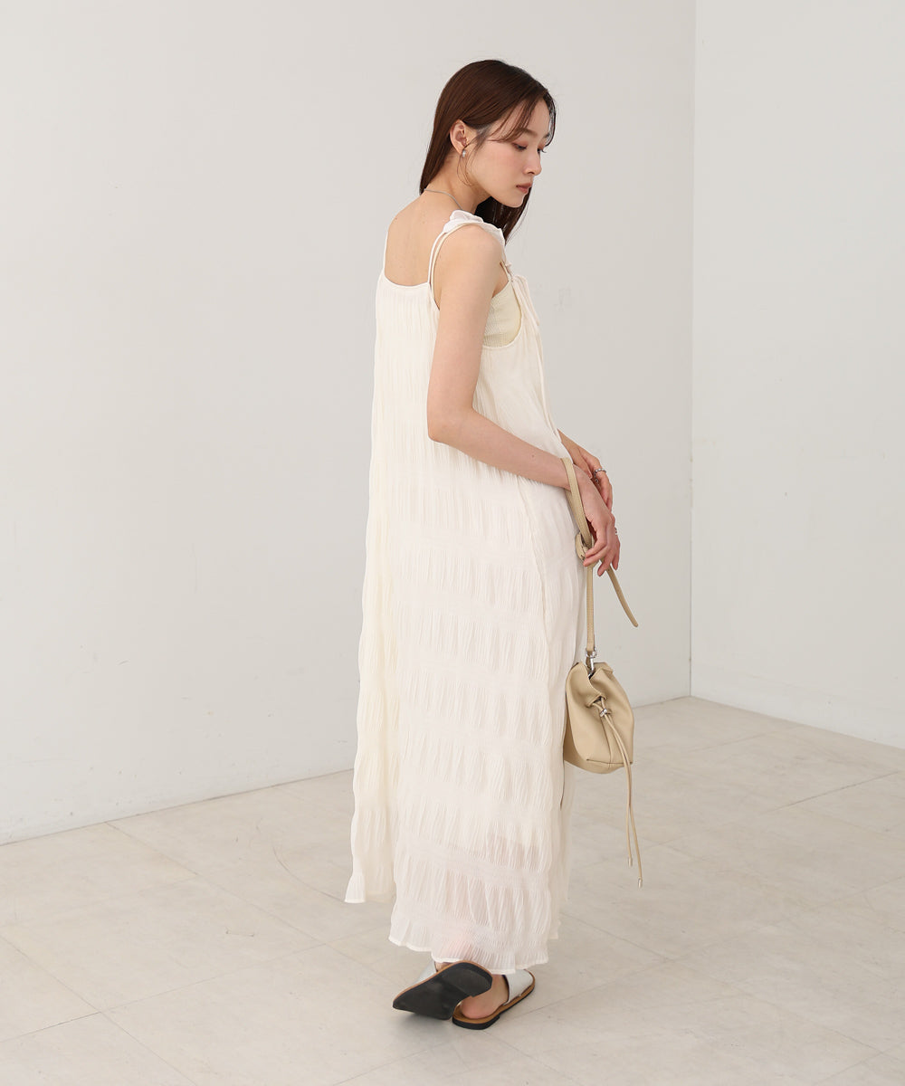 リボンプリーツワンピース