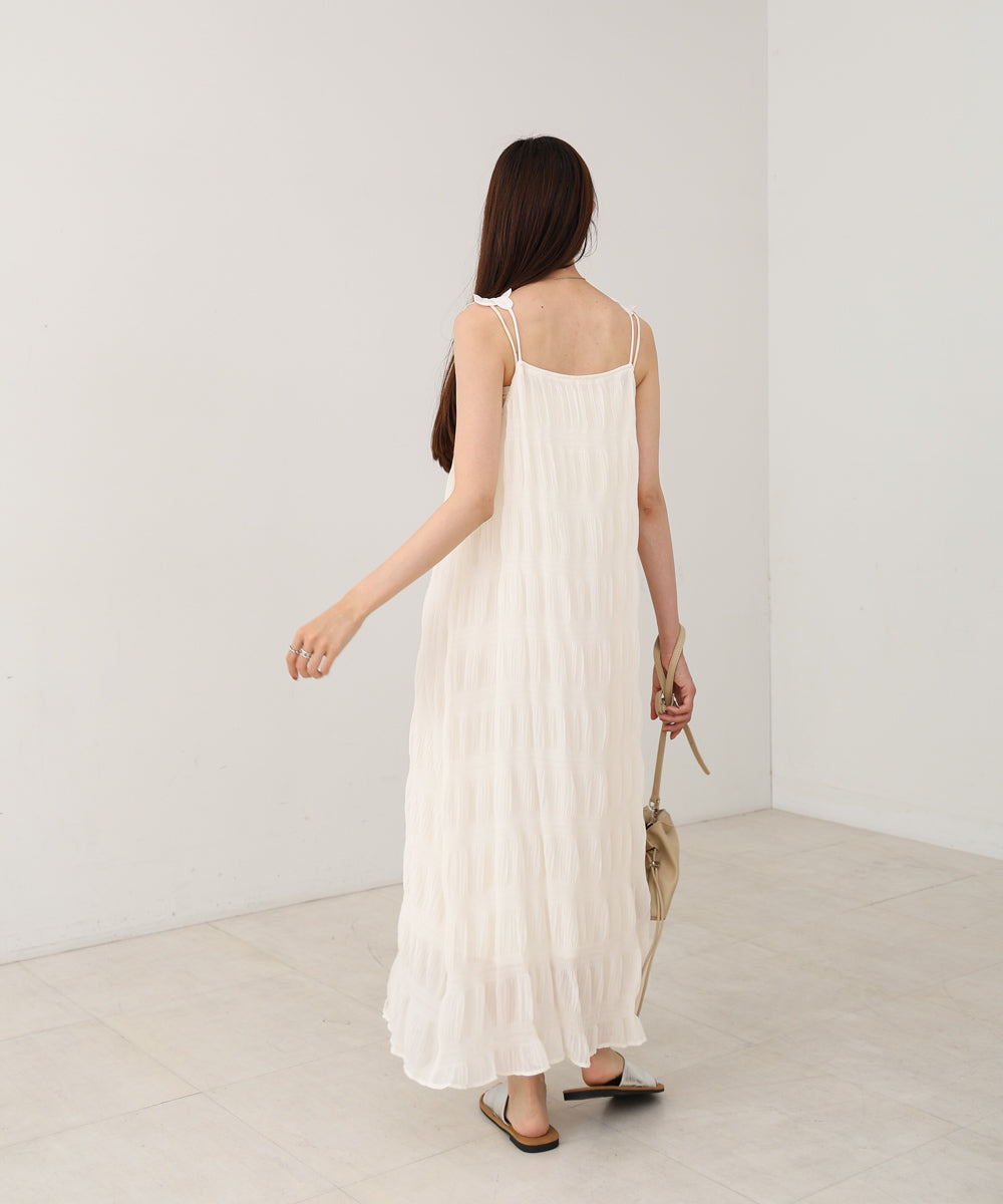 リボンプリーツワンピース