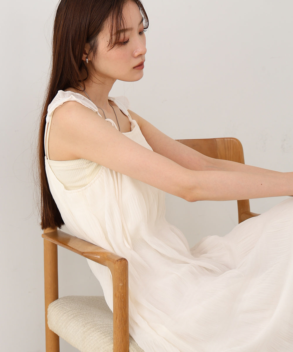 リボンプリーツワンピース