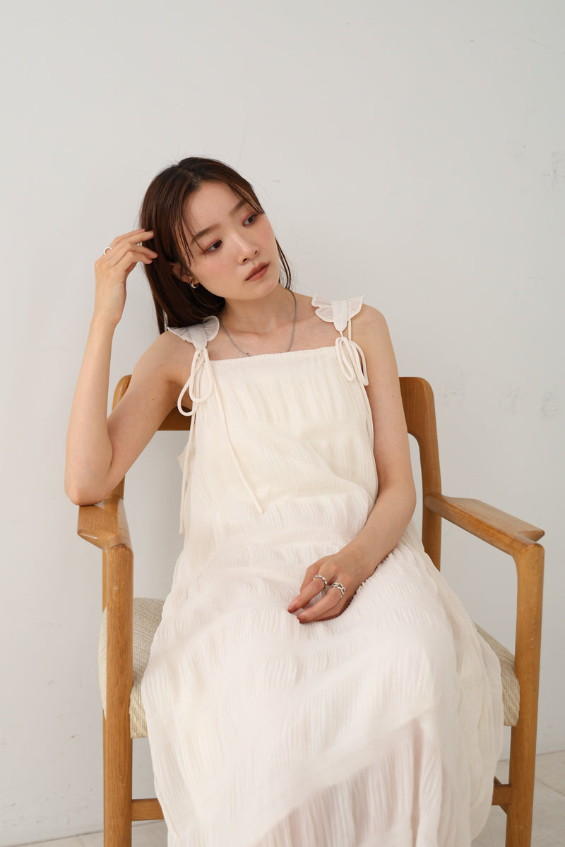 リボンプリーツワンピース