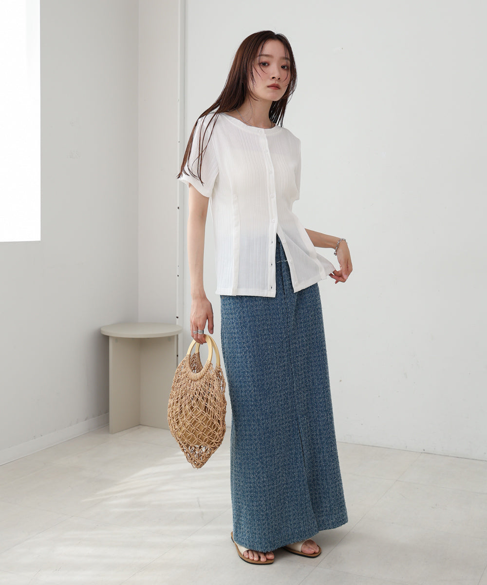 レイヤード風2WAYトップス