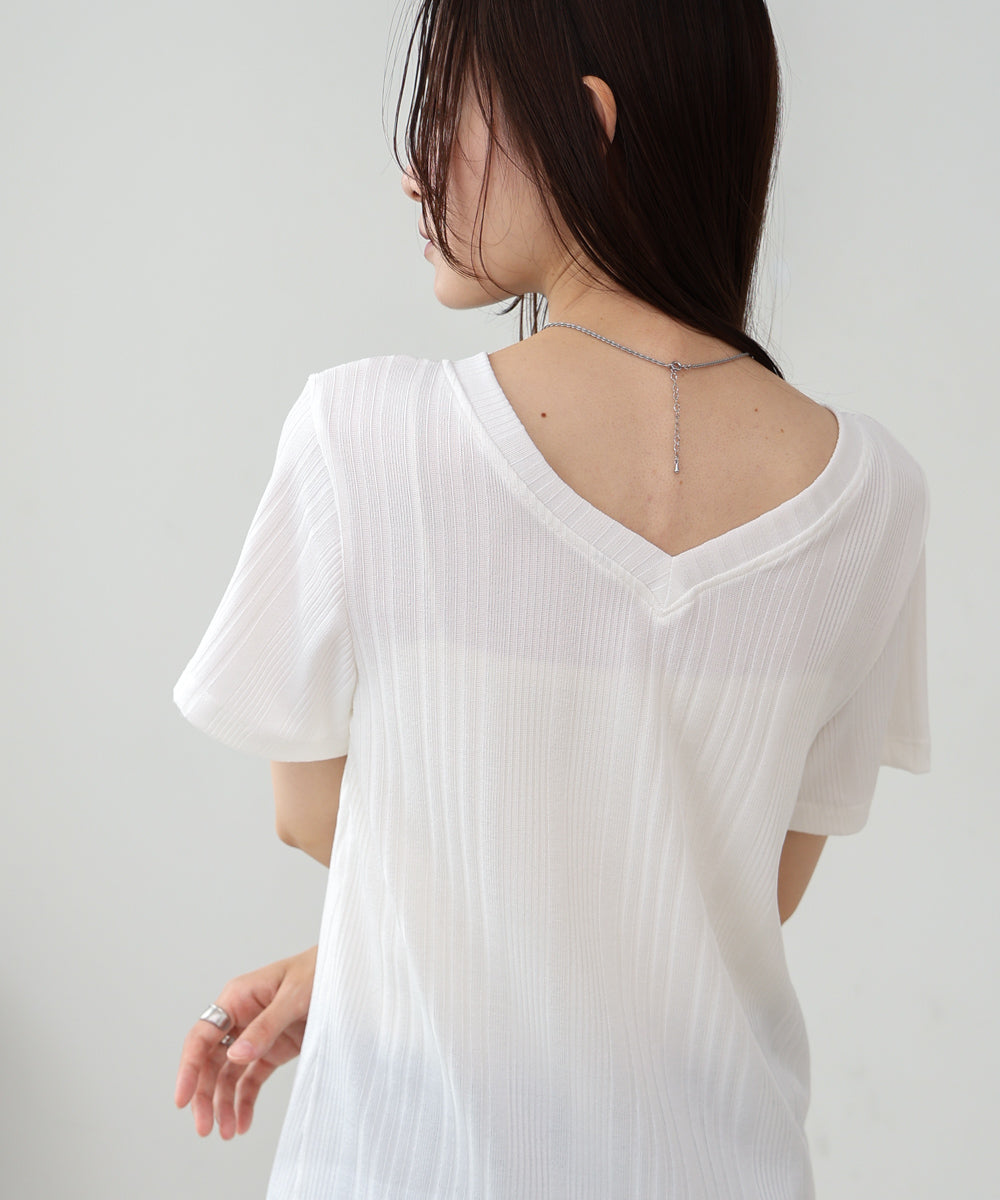 レイヤード風2WAYトップス